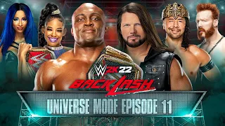 Backlash PPV! | WWE 2K22 Universe Mode | Episode 11