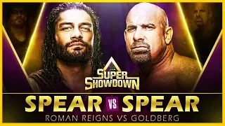 WWE 2K20 : Roman Reigns Vs Goldberg - WWE Super Show Down 2020 | WWE 2k20 Gameplay 60fps 1080p HD