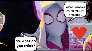 Who loves whom more, Miles or Gwen? A full analysis throughout the Spider-Verse movies.