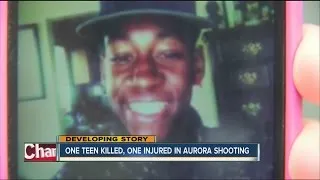 1 teen killed, 1 injured in Aurora shooting
