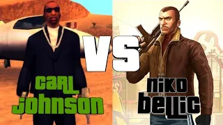 Carl Johnson VS Niko Bellic ¿Quien ganaría? ESPECIAL 100 SUBS (ft MR.PHILLIPS)