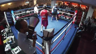 Ultra White Collar Boxing | Sheffield | Dean long vs Travis Fenn