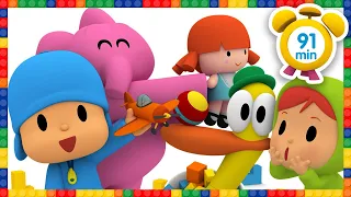 🧸 POCOYO in ENGLISH -Funny Toys in Christmas [91 min] | Full Episodes |VIDEOS and CARTOONS for KIDS