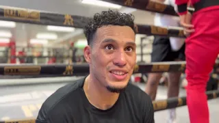 David Benavidez sparring Diego Pacheco who was Canelo sparring partner