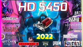 Radeon HD 5450 in 50 Games   | 2022