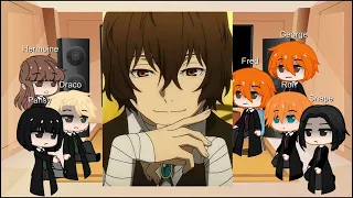 Magic and Mystery react to Dazai! (Read desc)