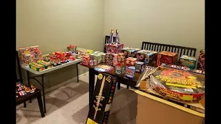 2017 Complete Fireworks Stash!!