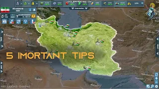 5 IMPORTANT Things You Should Do in Conflict Of Nations