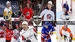 NHL 2023-2024 METROPOLITAN DIVISION STANDINGS PREDICTIONS