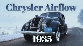 Мини-обзор аэродинамичного шедевра Chrysler Airflow 1935