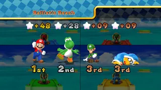 Mario Party 9 - Mario vs Luigi vs Yoshi vs Magikoopa - Bowser Station