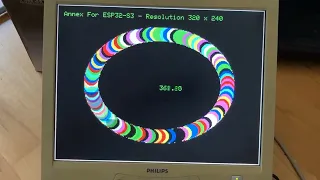 Annex32 for ESP32-S3 with VGA video output - Demo