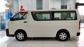 2022 Toyota HIACE 12 Seats White Color - Famous Japan Transportation Bus | Exterior and Interior