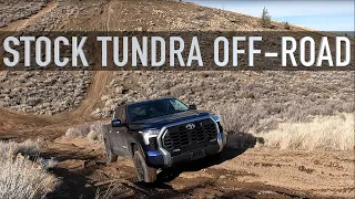 How's a Stock 2022 Tundra Off Road?