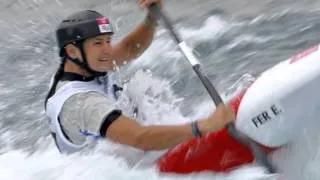 Emilie Fer France Wins Gold Medal in Women's Kayak Slalom