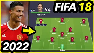 The 2022 Manchester United Team But It's In FIFA 18...