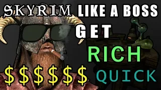 Skyrim Like A Boss: Ep 1 - Unlimited Gold in 1 hour! (Alchemy is OP)