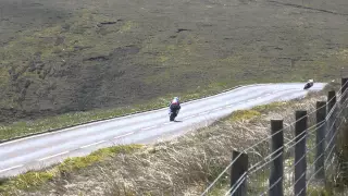 Isle of Man TT 2015 - Hutchy, Cummins & Johnson Supersport Race 2