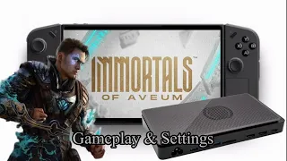 Immorals Of Aveum Legion Go | Using GPD G1 Gameplay and Settings