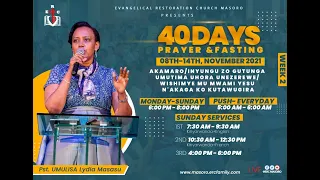 FRIDAY SERVICE  12/11/2021 DAY12 OF 40 DAYS OF PRAYER AND FASTING