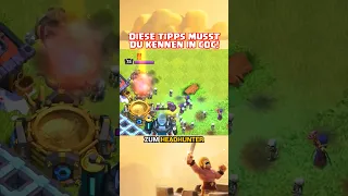 DIESE Tipps MUSST du kennen in Clash of Clans #shorts #clashofclans #coc