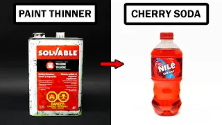 Turning paint thinner into cherry soda