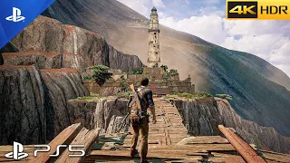(PS5) UNCHARTED 4 Looks AMAZING PS5 | ULTRA High Graphics Gameplay [4K HDR]