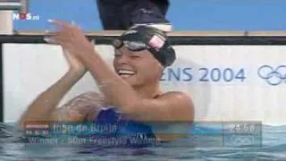 Inge de Bruijn | Gold | 50m Freestyle | 2004 Athens Olympics