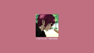 C‘EST LA VIE - WEATHERS (slowed down)