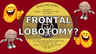 I'd Rather Have A Bottle In Front Of Me (Than A Frontal Lobotomy) - 45rpm | Vinyl Community