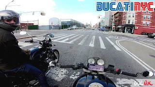 cost of life in NYC + what do I do? LONG DEEP Brooklyn - Ducati NYC Vlog - GAS TANK QUESTIONS v1426