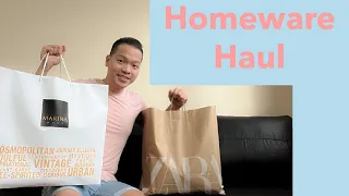Homeware Haul || What I bought from Zara Home and Marina Home || IMDEXSTAR YU