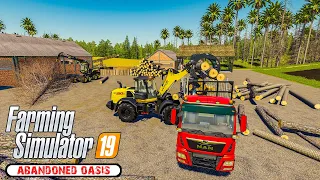 Clearing/Making a massive YARD!★ Farming Simulator 2019 Timelapse ★ Oasis Springs ★ 2