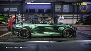 Need For Speed Heat - 2019 Mercedes-AMG GT S Roadster - Car Show Speed Jump Crash Test .