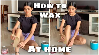 How to remove body hair at home! HOW I WAX AT HOME!! Mishti Pandey