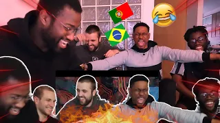 🇧🇷🇵🇹 Cocaína - Gson, Luccas Carlos, Kroa, Chris, Giovanni, Zara G e Xamã (REACT) 🔥🔥