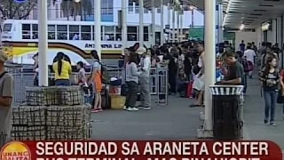 UB: Seguridad sa Araneta Center Bus Terminal, mas pinahigpit