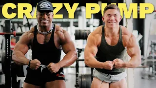 RAW bodybuilding push session with Tristyn Lee