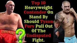 TOP 10 FIGHTER ON STANDBY IF TYSON FURY DOESN'T MAKE OLEKSANDR USYK FIGHT CLAIMS USYKS PROMOTER