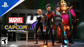 Marvel vs. Capcom 4: The Return of Heroes - Character Trailer #4 | PS5