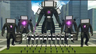 EVOLUTION OF NEW UPGRADED TITAN TVMAN VS SKIBIDI BOSSES IN GARRY'S MOD!!!