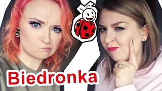 TEST kosmetyków z Biedronki z Panną Joanną ♡ Red Lipstick Monster ♡