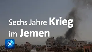 Zerstörung, Hunger, Vertreibung: Sechs Jahre Krieg im Jemen