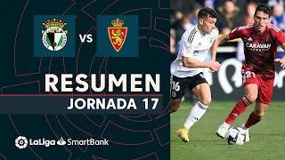 Highlights Burgos CF vs Real Zaragoza (2-2)