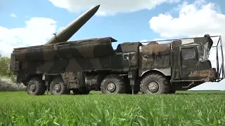 Iskander M 9M728 cruise missile launch