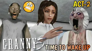 Granny 5:Time to wake up ending act-2 new update gameplay in tamil/On vtg!