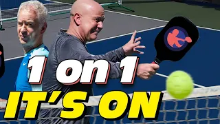 John McEnroe Challenged Andre Agassi and This is What Happened?!