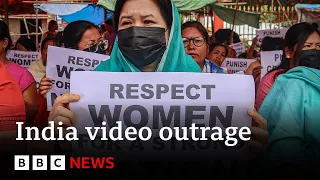 Manipur: India outrage after women paraded naked in violence-hit state – BBC News