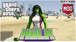 GTA 5 She Hulk Mod With All Powers (PC) 2021