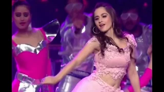 Sanjeeda Sheikh Hot Navel Dance Performance in Gold Awards 2017